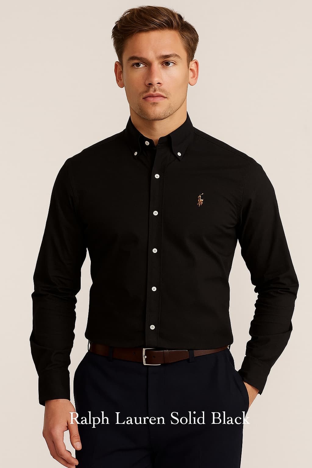 Ralph Lauren Shirt - Black Colour