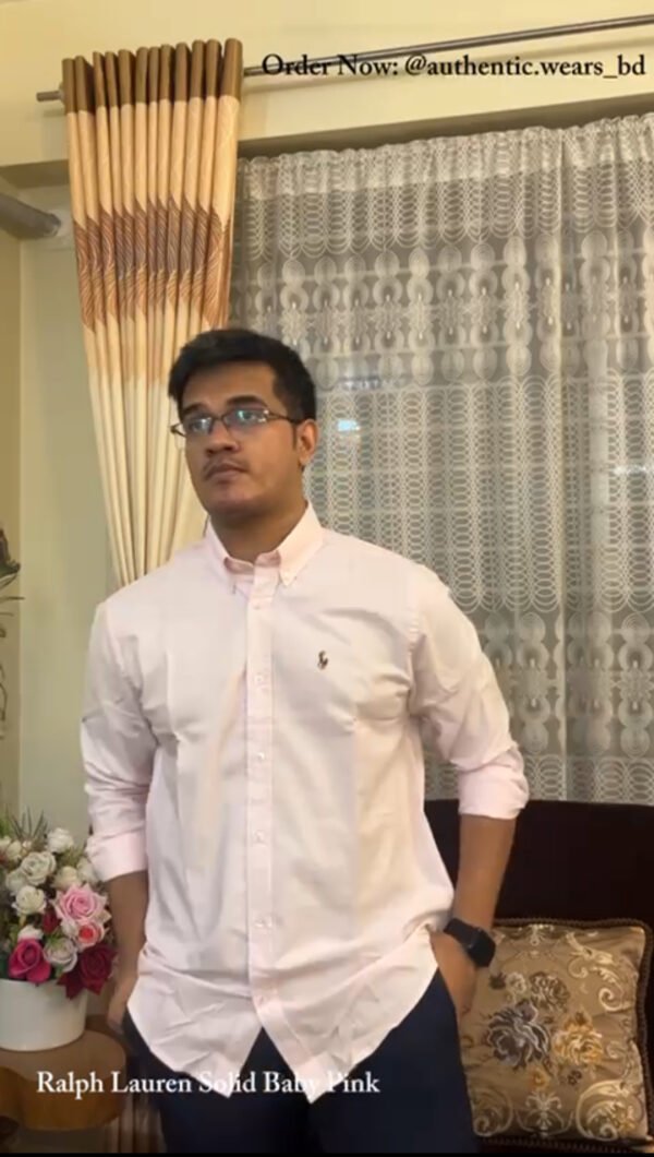 Ralph Lauren Shirt - Baby Pink Colour - Image 2
