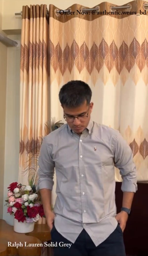 Ralph Lauren Shirt - Grey Colour - Image 2
