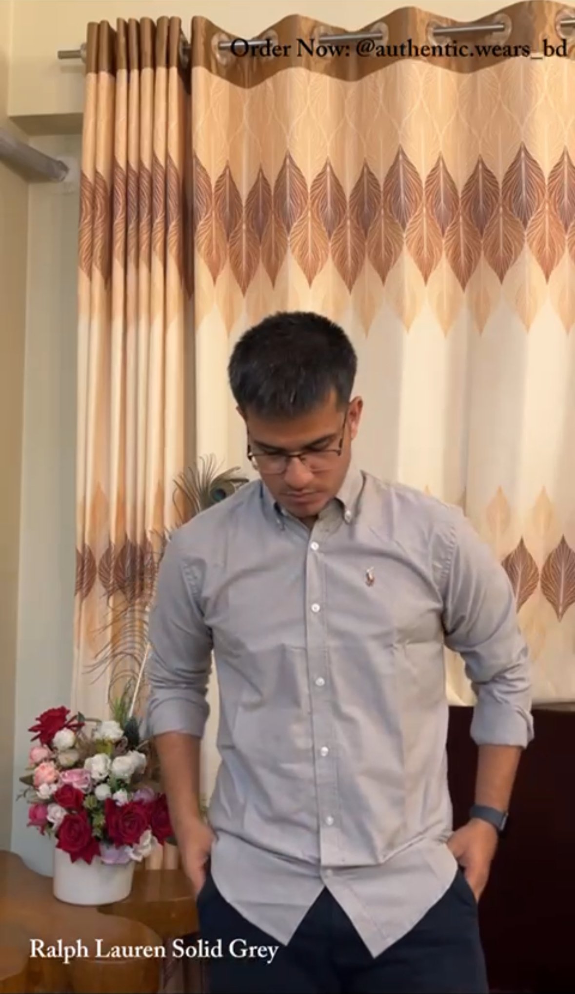 Ralph Lauren Shirt - Grey Colour - Image 2