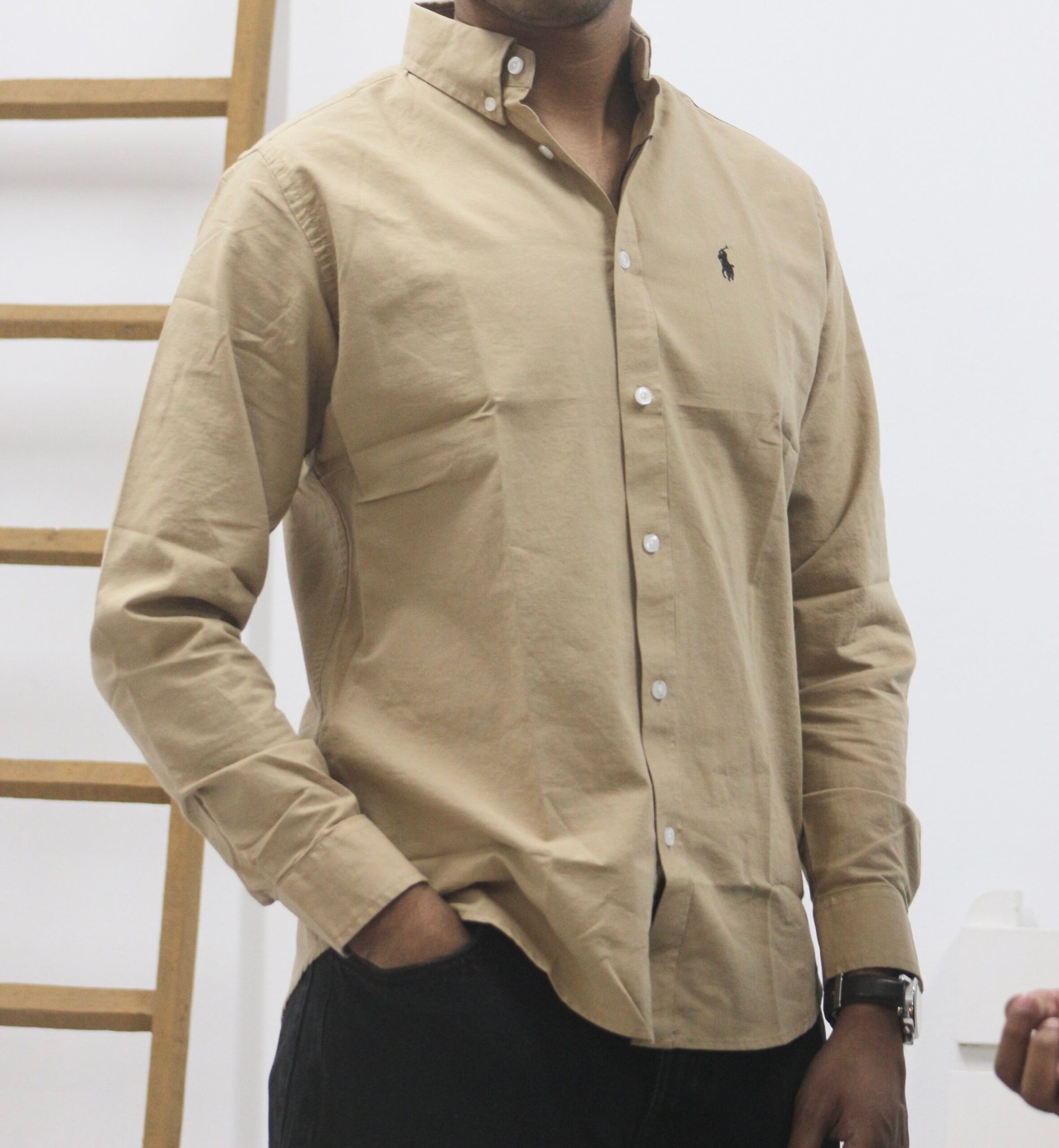 Ralph Lauren Shirt - Beige Colour - Image 2